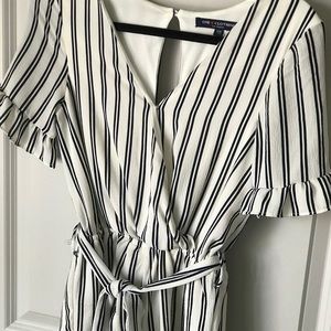 Striped romper